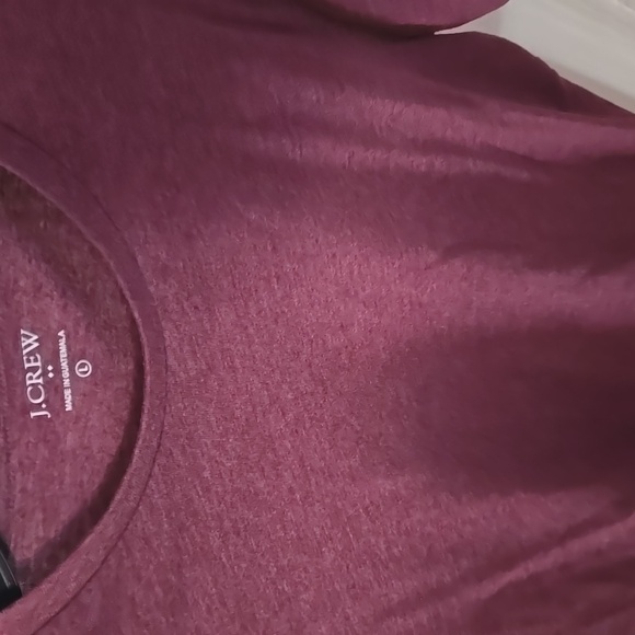 J. Crew Men's Maroon T-Shirt - Picture 6 of 8